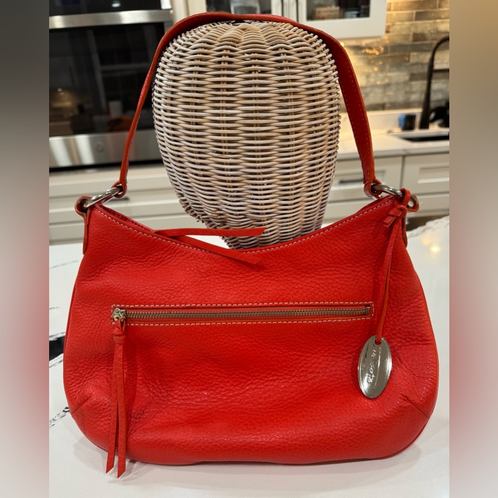 Talbots Red Leather Bag Preloved